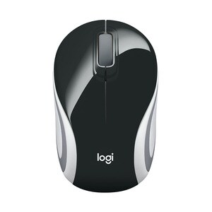 WIRELESS MINI MOUSE M187 BLACK 