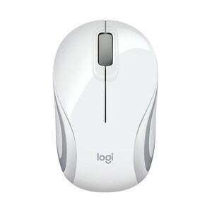 WIRELESS MINI MOUSE M187 WHITE 