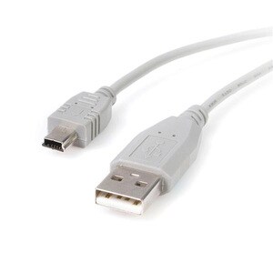 StarTech.com Cavo mini USB 2.0 da 2m - A a mini B - M/M - Estremità 1: 1 x Tipo A Maschio USB - Estremità 2: 1 x Mini tipo