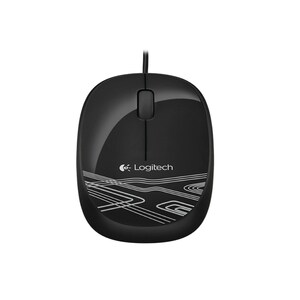 Mouse Logitech M105 - USB - Ottico - Nero - Cavo - Rotella di scorrimento