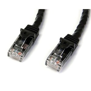 StarTech.com Cable de Red Ethernet Snagless Sin Enganches Cat 6 Cat6 Gigabit 7m - Negro - 10 Gbit/s - Cable de conexión - 
