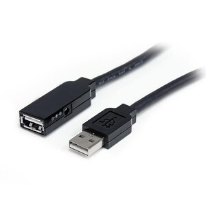 StarTech.com 20m USB 2.0 Active Extension Cable - M/F - USB - 20m - 1 Pack - 1 x Type A Male USB - 1 x Type A Female USB -