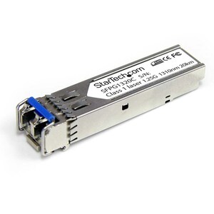 StarTech.com Cisco Compatible SFP Transceiver Module - 1.25 G SFP - Mini-GBIC - 12.4mi / 20km - MSA compliant - Multimode 