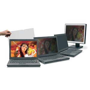 V7 PS23.6W9A2-2E Privacy Screen Filter - Black, Matte - For 59.9 cm (23.6") Widescreen Monitor, Notebook - 16:9 - Scratch 