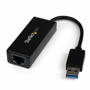 StarTech.com USB 3.0 to Gigabit Ethernet NIC Network Adapter - Add Gigabit Ethernet network connectivity to a Laptop or De