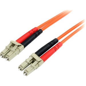 StarTech.com 1m Fiber Optic Cable - Multimode Duplex 62.5/125 - LSZH - LC/LC - OM1 - LC to LC Fiber Patch Cable - First En