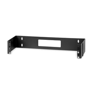 StarTech.com 2U Hinged Wall Mount Patch Panel Bracket - 6 inch Deep - 19" Patch Panel Swing Rack for Shallow Network Equip