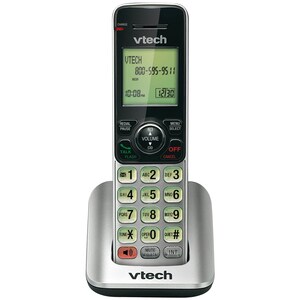 VTech CS6609 Accessory Handset for VTech CS6619 or CS6629 or CS6649, Silver - Cordless - DECT 6.0 - 50 Phone Book/Director