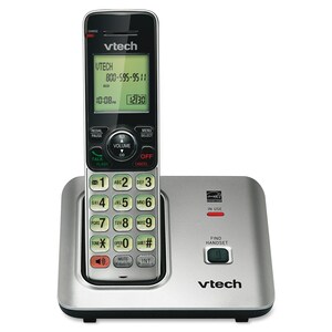 VTech CS6619 DECT 6.0 1.90 GHz Cordless Phone - Cordless - Corded - 1 x Phone Line - Speakerphone - Hearing Aid Compatible