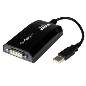 StarTech.com Adattatore USB a DVI - Scheda grafica video esterna USB per PC e MAC- 1920x1200 - Estremità 1: 1 x Tipo A Mas