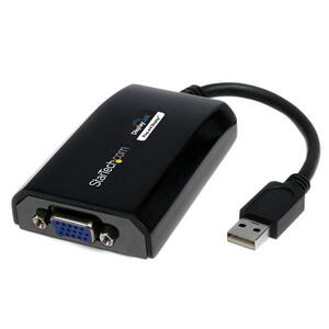 StarTech.com USB to VGA Adapter - External USB Video Graphics Card for PC and MAC- 1920x1200 - First End: 1 x 4-pin USB 2.