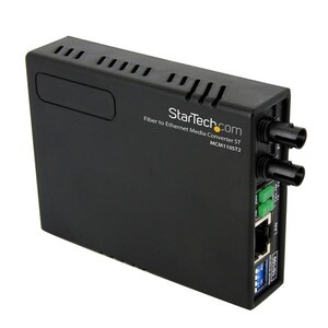 StarTech.com 10/100 Multi Mode Fiber Copper Fast Ethernet Media Converter ST 2 km - UTP to 100Base-Fx - Fiber Optic Media 