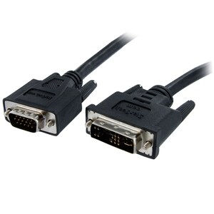StarTech.com 3m DVI to VGA Display Monitor Cable M/M - DVI to VGA (15 Pin) - First End: 1 x DVI-A Male Video - Second End: