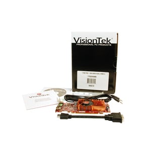 VisionTek Radeon 7750 SFF 1GB DDR3 3M (2x HDMI, miniDP) - 128 bit Bus Width - 2560 x 1600 - DirectX 11.0, DirectCompute 11