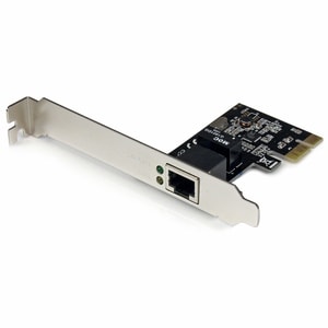 StarTech.com 1 Port PCI Express PCIe Gigabit Network Server Adapter NIC Card - Dual Profile - Add a 10/100/1000Mbps Ethern