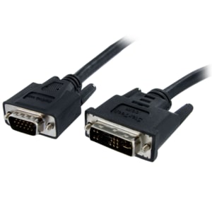 StarTech.com 3m DVI to VGA Display Monitor Cable - DVI to VGA (15 Pin) - 3 Meter DVI-A to VGA Analog Video Cable Male to M