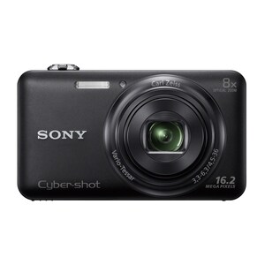 Sony Cyber-shot DSC-WX60 16.2 Megapixel Compact Camera - Black - 1/2.3" Exmor R CMOS Sensor - 2.7"LCD - 8x Optical Zoom - 