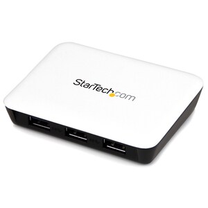 StarTech.com Adaptador de Red NIC Gigabit Ethernet Externo USB 3.0 con Hub Concentrador 3 Puertos con Alimentación - 3 Tot