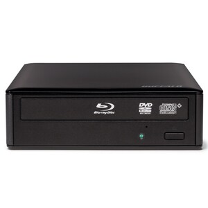 Buffalo Blu-ray Writer - BD-R/RE Support - 48x CD Read/48x CD Write/24x CD Rewrite - 12x BD Read/16x BD Write/2x BD Rewrit