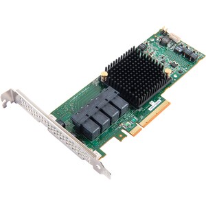 Microchip Adaptec SAS Controller - 6Gb/s SAS - PCI Express 3.0 x8 - Plug-in Card - RAID Supported - 0, 1, 10, 1E RAID Leve
