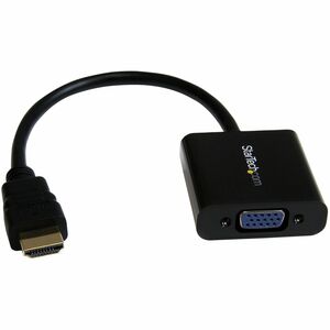 StarTech.com Adaptador Conversor de Vídeo HDMI a VGA HD15 - Cable Convertidor - 1920x1200 - 1080p - Extremo prinicpal: 1 x