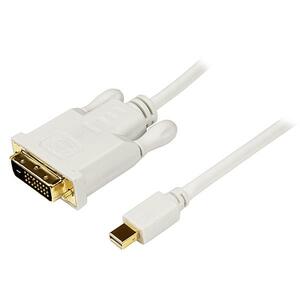 StarTech.com 10 ft Mini DisplayPort to DVI Adapter Converter Cable - Mini DP to DVI 1920x1200 - White - First End: 1 x Min