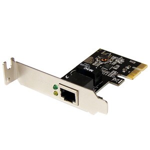 StarTech.com 1 Port PCI Express PCIe Gigabit NIC Server Adapter Network Card- Low Profile PCI Express Gigabit LAN Card - P