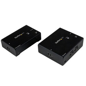 StarTech.com HDMI over CAT5 HDBaseT Extender - Power over Cable - Ultra HD 4K - 1 Input Device - 1 Output Device - 70 m Ra