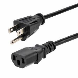 Cable 3.6m de Alimentación Corriente para PC Computadora C13 a NEMA5-15P 14AWG con Toma a Tierra StarTech.com PXT10112