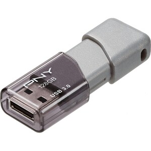 PNY 128GB USB 3.0 (3.1 Gen 1) Type A Flash Drive - 128 GB - USB 3.0 (3.1 Gen 1) - 190 MB/s Read Speed - 130 MB/s Write Spe