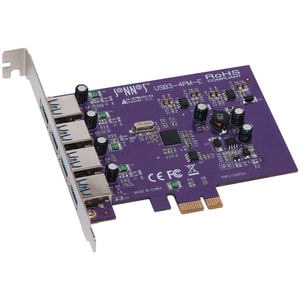 Sonnet ALLEGRO USB 3.0 PCIe (4 ports) - PCI Express - Plug-in Card - 4 USB Port(s) - 4 USB 3.0 Port(s)