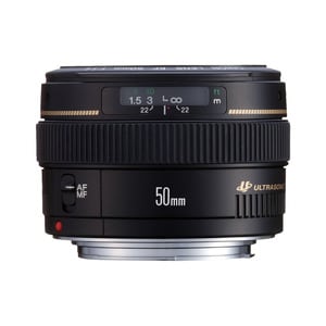 Canon - 50 mm - f/1.4 - Fixed Lens for Canon EF/EF-S - 58 mm Attachment - 0.15x Magnification - USM - 73.8 mm Diameter