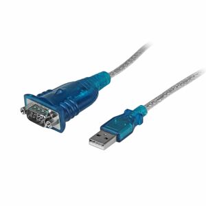 StarTech.com USB to Serial Adapter - Prolific PL-2303 - 1 port - DB9 (9-pin) - USB to RS232 Adapter Cable - USB Serial - F