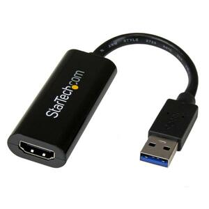 StarTech.com Adattatore da USB 3.0 a HDMI - 1080p - Compatto convertitore video da USB Type-A a HDMI per monitor - Nero - 