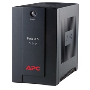 APC by Schneider Electric Back-UPS Line-interactive UPS - 500 VA/300 W - 1 Minute Stand-by - 230 V AC Input - 3 x IEC 6032