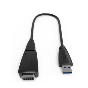 4XEM SuperSpeed USB 3.0 to VGA External Video Card Adapter - USB 3.0 - 1 x 15-pin HD-15 VGA Female - 2048 x 1152 Supported