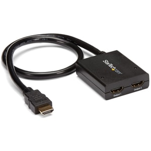 StarTech.com Multiplicador de Vídeo HDMI® de 2 Puertos - Splitter HDMI 4k 30Hz de 2x1 Alimentado por USB - a 30 Hz - 3840 