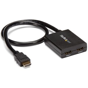 StarTech.com Sdoppiatore Splitter HDMI® 4k @ 30hz 1x2 da 1 a 2 porte Alimentato con Adattatore o USB - a 30 Hz - 3840 × 21
