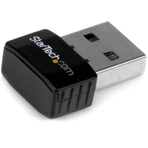 StarTech.com USB 2.0 300 Mbps Mini Wireless-N Network Adapter - 802.11n 2T2R WiFi Adapter - USB Wireless Adapter - N300 Wi