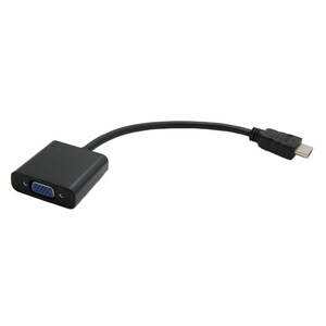 Cavo Video ITB Economy - 15 cm HDMI/VGA - for Dispositivo video, Computer portatile, Proiettore, Monitor - Estremità 1: 1 