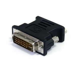 StarTech.com Paquete de 10 Adaptadores Conversores DVI-I a VGA - DVI-I Macho - HD15 Hembra - Color Negro - Níquel Conector
