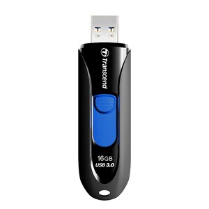 Pen Drive Transcend JetFlash 790 - 16 GB - USB 3.0 - Nero, Blu