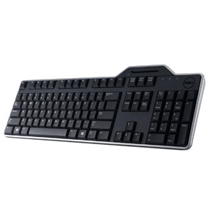 Dell KB813 Keyboard - Cable Connectivity - USB Interface - English (US), English (Europe) - QWERTY Layout - Black - Comput