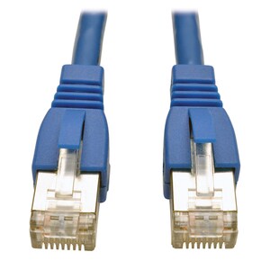 Tripp Lite 5ft Augmented Cat6 Cat6a Shielded 10G Patch Cable RJ45 M/M Blue 5' - 5 ft Category 6a Network Cable for Network