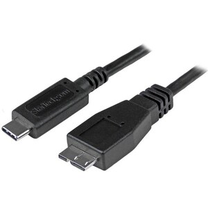 StarTech.com USB C to Micro USB Cable - 3 ft / 1m - USB 3.1 - 10Gbps - Micro USB Cord - USB Type C to Micro USB Cable - Fi