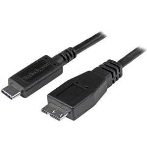 StarTech.com Cable de 1m USB 3.1 Type-C a Micro B - Extremo prinicpal: 1 x Tipo C Macho USB - Extremo Secundario: 1 x Micr