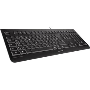 CHERRY KC 1000 Keyboard - Cable Connectivity - USB Interface - Black - LPK Keyswitch Calculator, Email, Browser, Sleep Hot