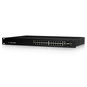 Ubiquiti Managed Gigabit Switch with SFP - 24 Ports - Manageable - Gigabit Ethernet - 10/100/1000Base-TX, 1000Base-X - 3 L