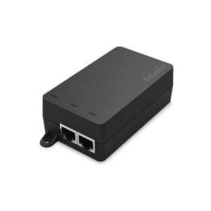 EnGenius Passive 54V Gigabit Single Port PoE Adapter - 110 V AC, 220 V AC Input - 1 x Gigabit Ethernet Input Port(s) - 1 x