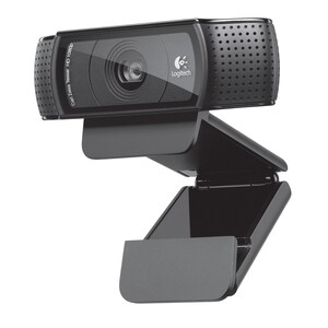 Logitech C920 Webcam - 30 fps - USB 2.0 - 15 Megapixel Interpolated - 1920 x 1080 Video - Auto-focus - Widescreen - Microp